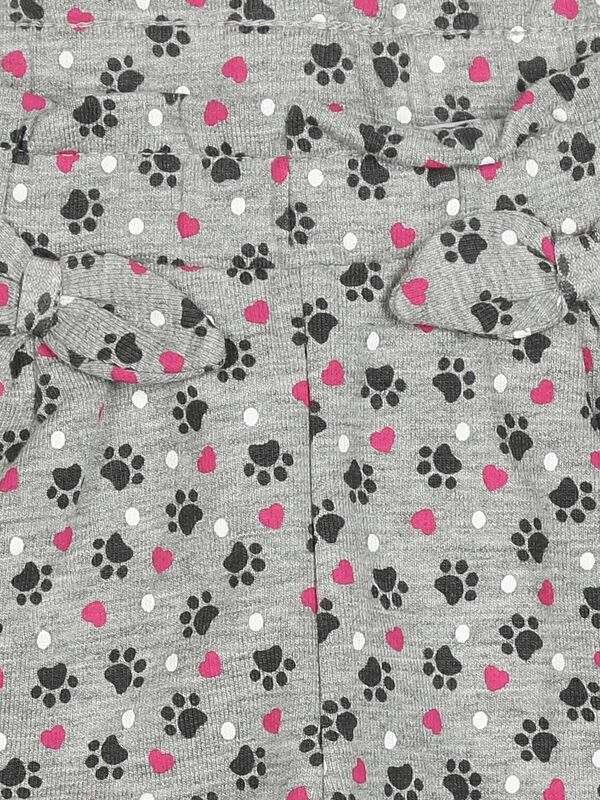 Fleece Long Trousers -All Over Print image number 2